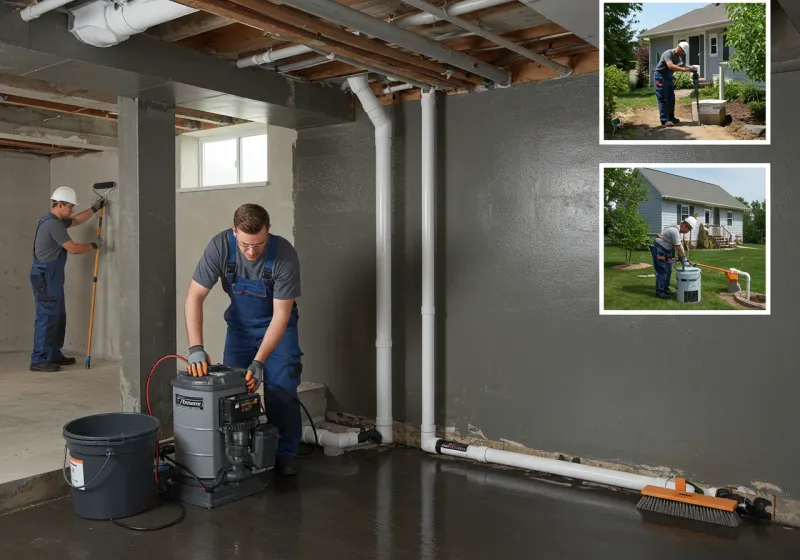 Basement Waterproofing and Flood Prevention process in Laurel Hill, NC